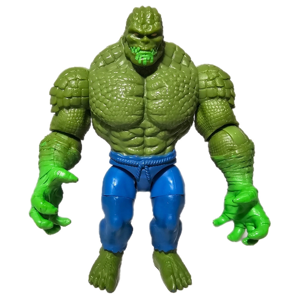 Killer Croc Batman Action Figure DC Comics 4" Bright Green on Mouth & Hands EUC